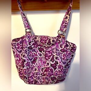 PURPLE Vera Bradley Bag